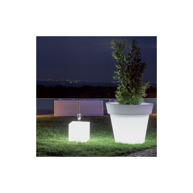 Vaso luminoso RGB Gemma