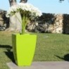 Vaso Prisma square verde