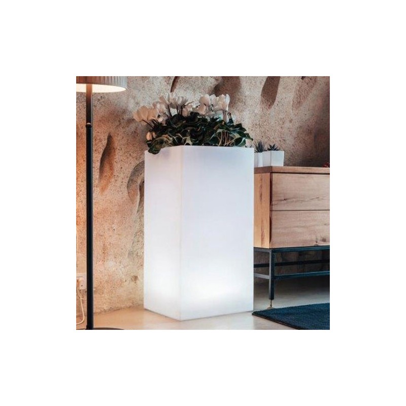 Vaso Cube Top a batteria solare