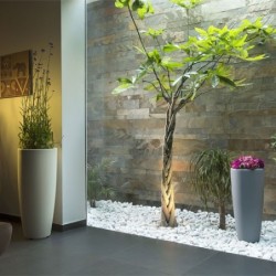 Vaso Stilo round avorio