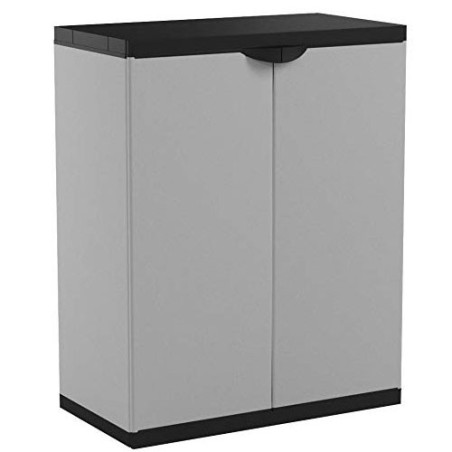 Armadio Multiuso da esterno a due ante Mongardi. Armadietto in resina da giardino