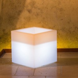 Vaso Cube bianco