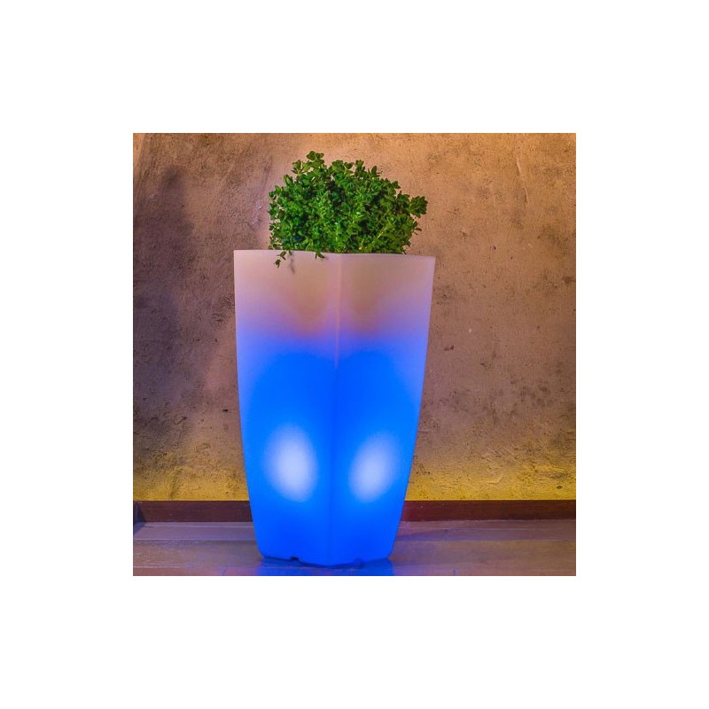 Vaso luminoso da giardino per esterno